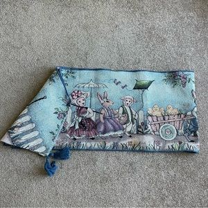 Hippity Hoppity Easter Table Runner 13" X 72" From Kohl's NWT Made In The USA